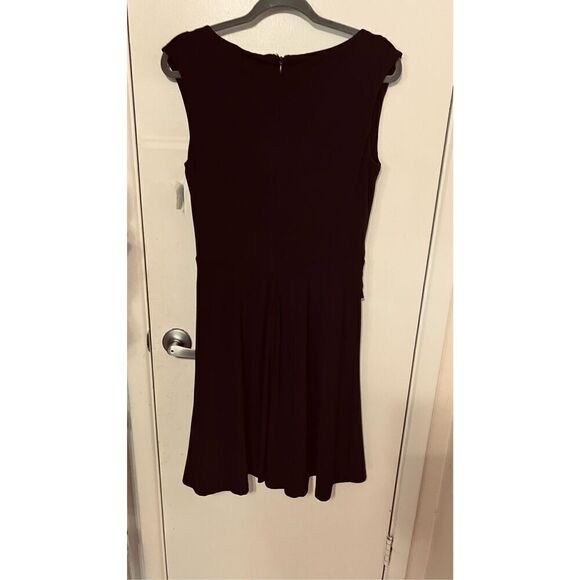 Lauren Ralph Lauren Black Label Navy Blue Sleeveless Dress Size 4/6 - Picture 4 of 9